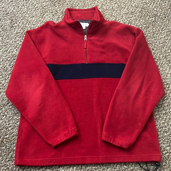 J. Crew Sweaters - J.Crew Fleece Quarter Zip Pullover Size XL